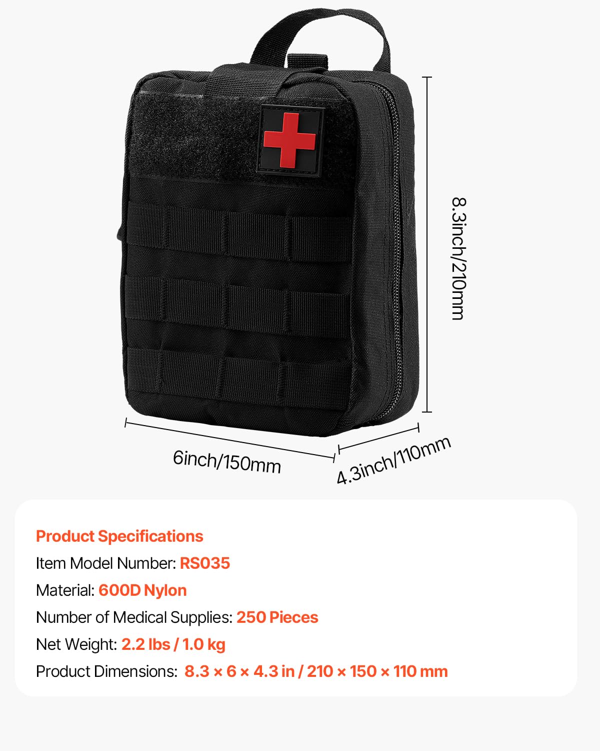 VEVOR Kit di primo soccorso