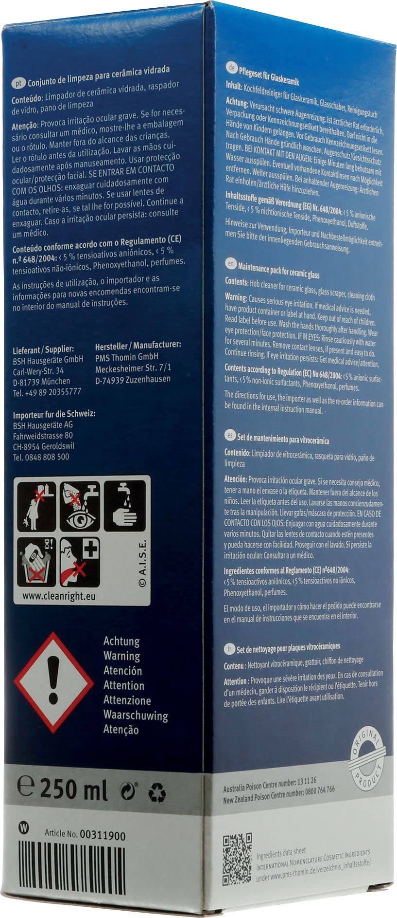 Bosch Siemens Gaggenau Neff Pflegeset
