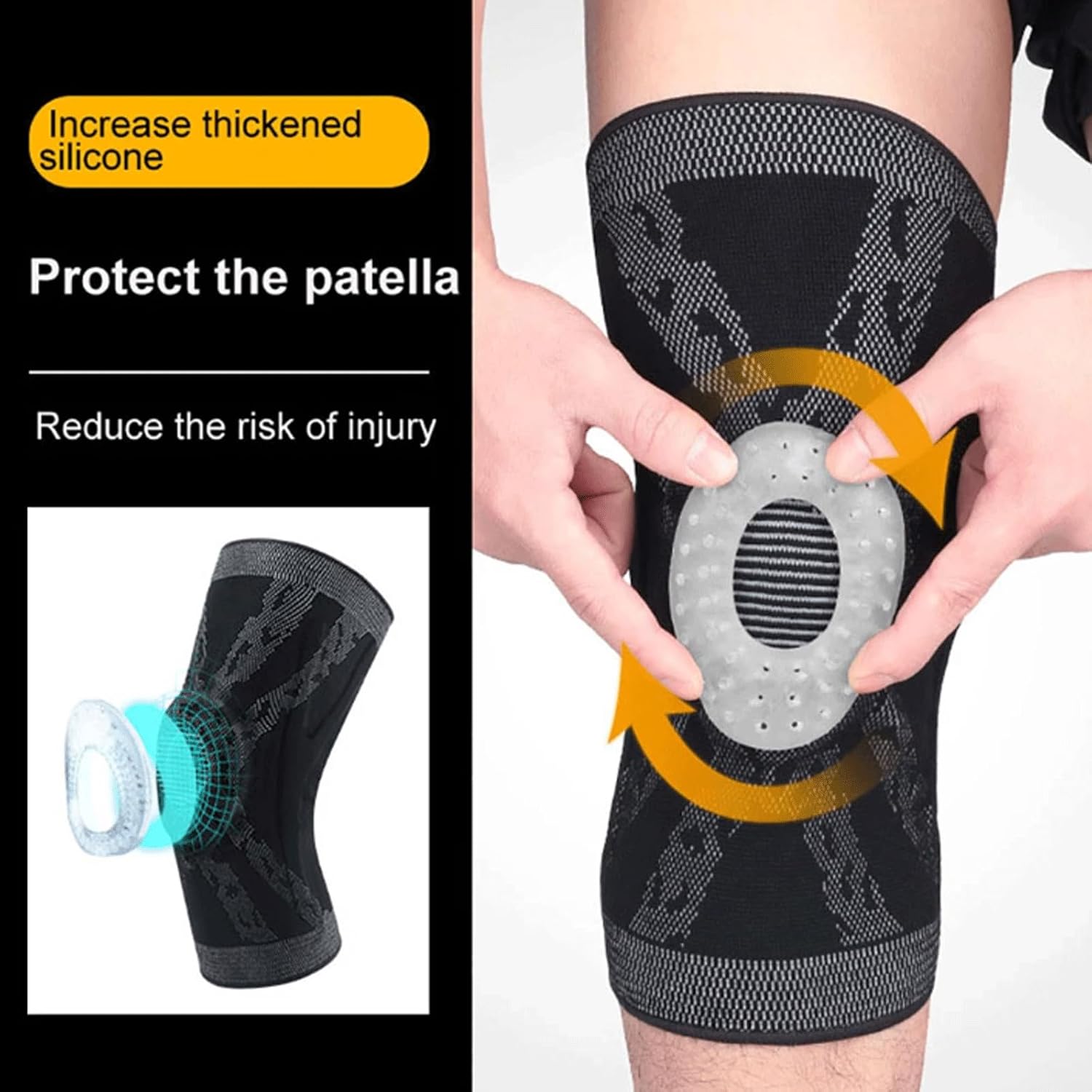 Professional Orthopedic Knee Brace Sports Leg Warmer Orthosis Knee Pads Arthritis Protector Knee Support Guard Joint