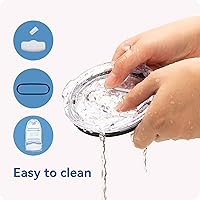 Vista 7 de Juego de 2 tapas de 591 ml para vaso de 20 onzas, tapas de repuesto a prueba de derrames y resistentes a salpicaduras con deslizador para tazas