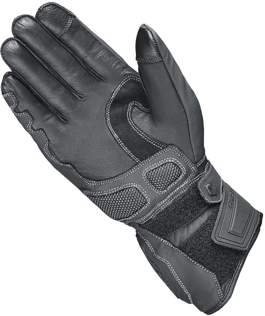 Held Revel 3.0 Lederhandschuh lang – Motorrad Schutz – Ziegenleder – Schwarz