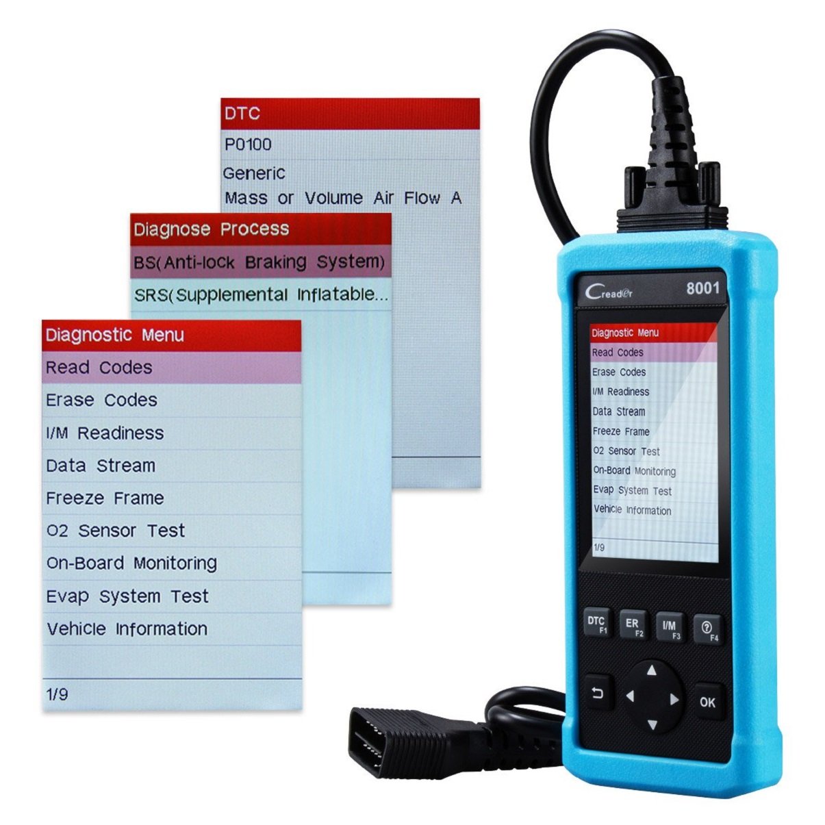 OBD2スキャナー Launch CReader 8001 車コードリーダー Amazon.co.jp: OBD2スキャナー Launch CReader 8001 車コードリーダー