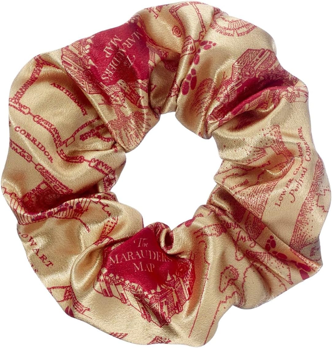 Official Harry Potter Marauders Map Hair Scrunchie