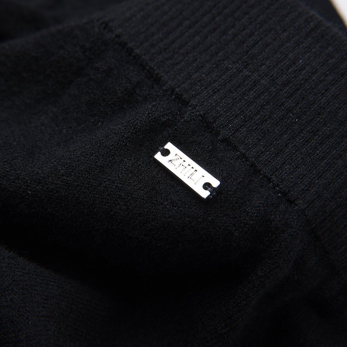 ZHILI Thermal Leggings - Heavyweight, Ultra-Soft Women's Merino Wool Base Layer