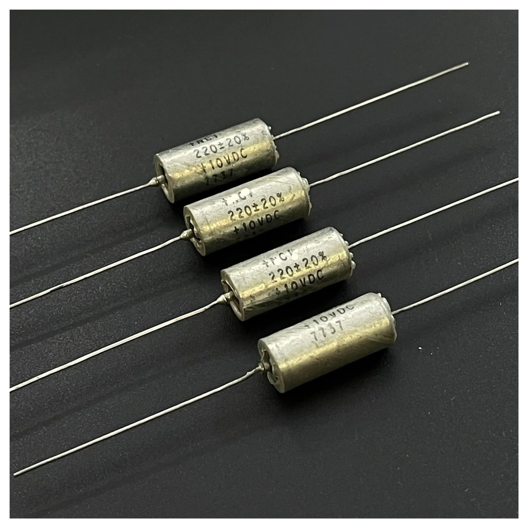 Condensateur audio 220 UF 10 V 227 M composant électronique hifi radial