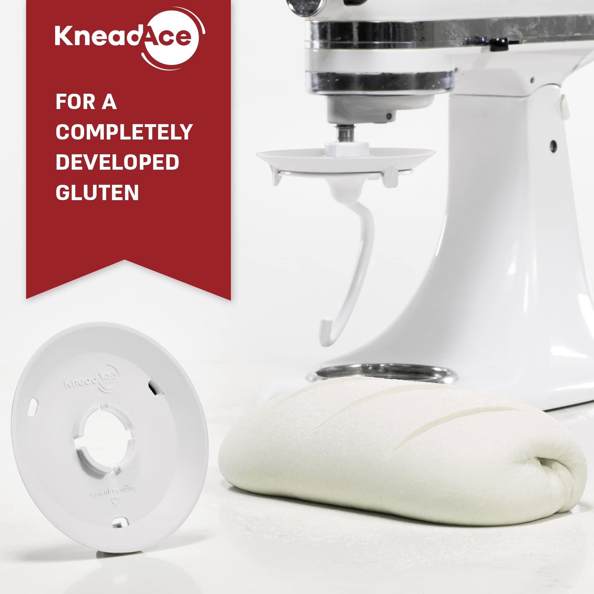 Amazon | KneadAce キッチンエイド用生地フックシールド - 生地が上昇