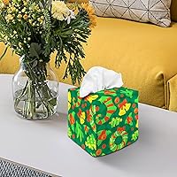 Vista 82 de Tissue Box Cover Square Decorative Tissue Box Holder Cute Funny Cube Tissue Case Cover-Alpaca Tissue Box Cover