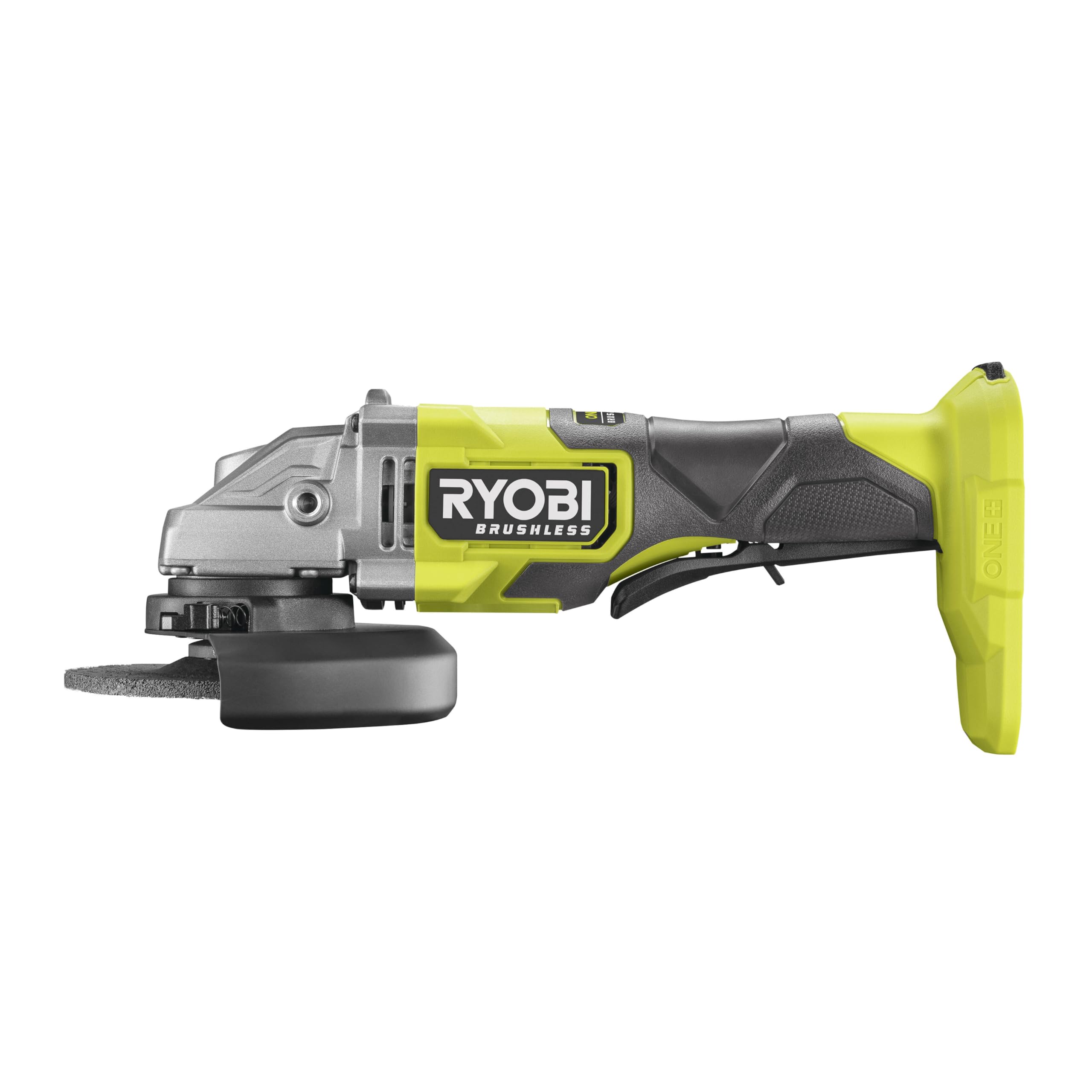 Ryobi RAG18BL-0 Smerigliatrice Angolare Brushless a Batteria 18V ONE+, Batteria Non Inclusa, Diametro Disco 125mm