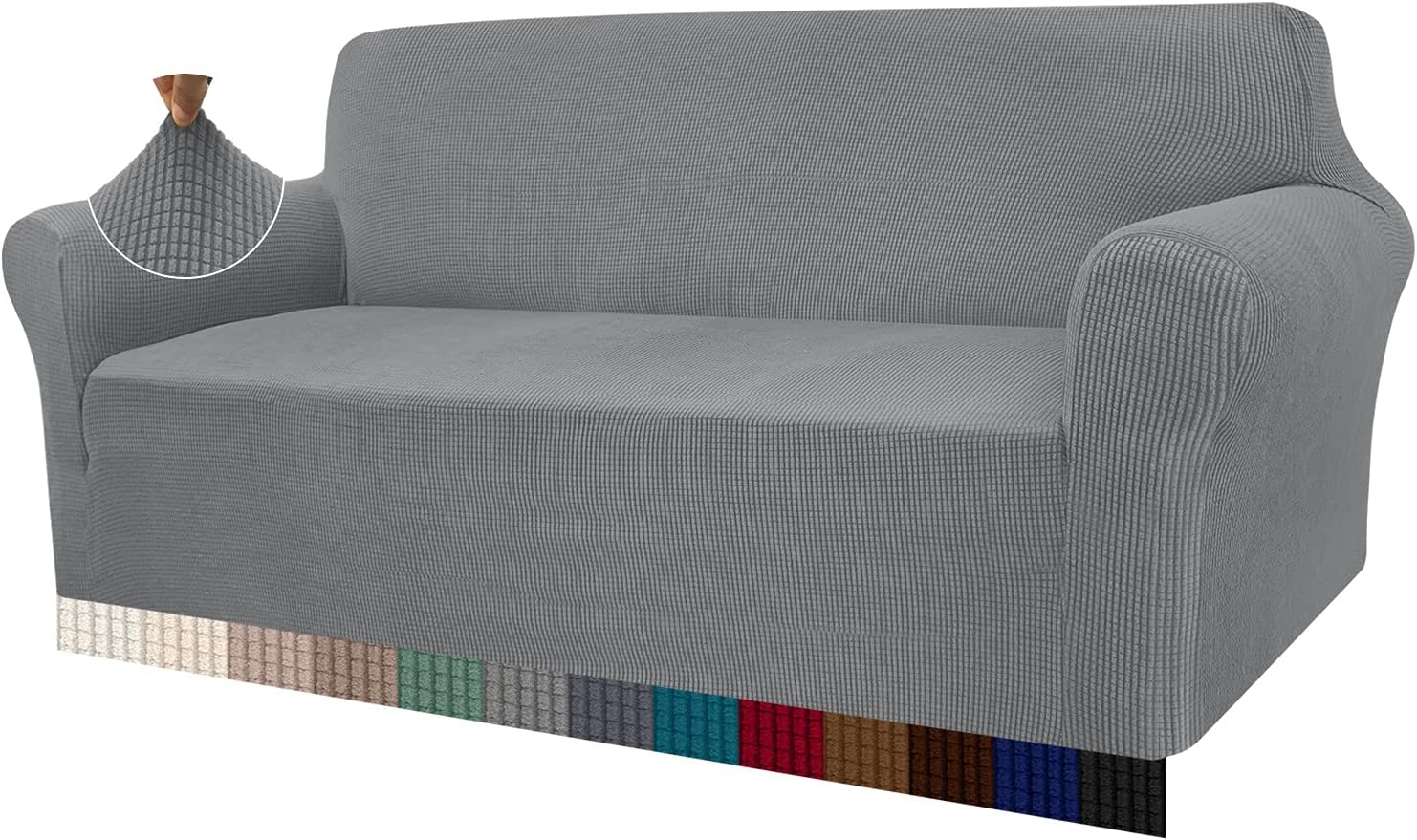 Granbest - Copridivano altamente elasticizzato, moderno, jacquard, per soggiorno, funge da protezione per cani e animali domestici