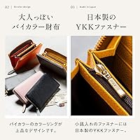 Amazon | [ムラ] レディース 長財布 バイカラー 本革 大容量