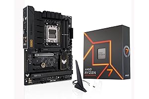 AMD Ryzen 7 7700X AM5 Unlocked 8-Core 16-Thread Desktop Processor Bundle
