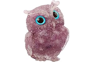 2.4" Natural Amethyst Owl Miniature for Home Decor