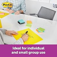Vista 6 de Post-it Super Sticky Big Notes, 11 in x 11 in, 1 Pad, 2X The Sticking Power, Yellow, Recyclable (BN11), 3 Pack