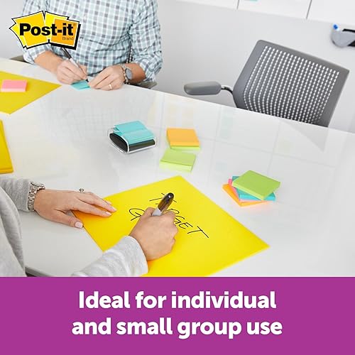 Miniatura 6 de Post-it Super Sticky Big Notes BN11, 11 pulgadas x 11 pulgadas (11.0 in x 11.0 in), amarillo, paquete de 3