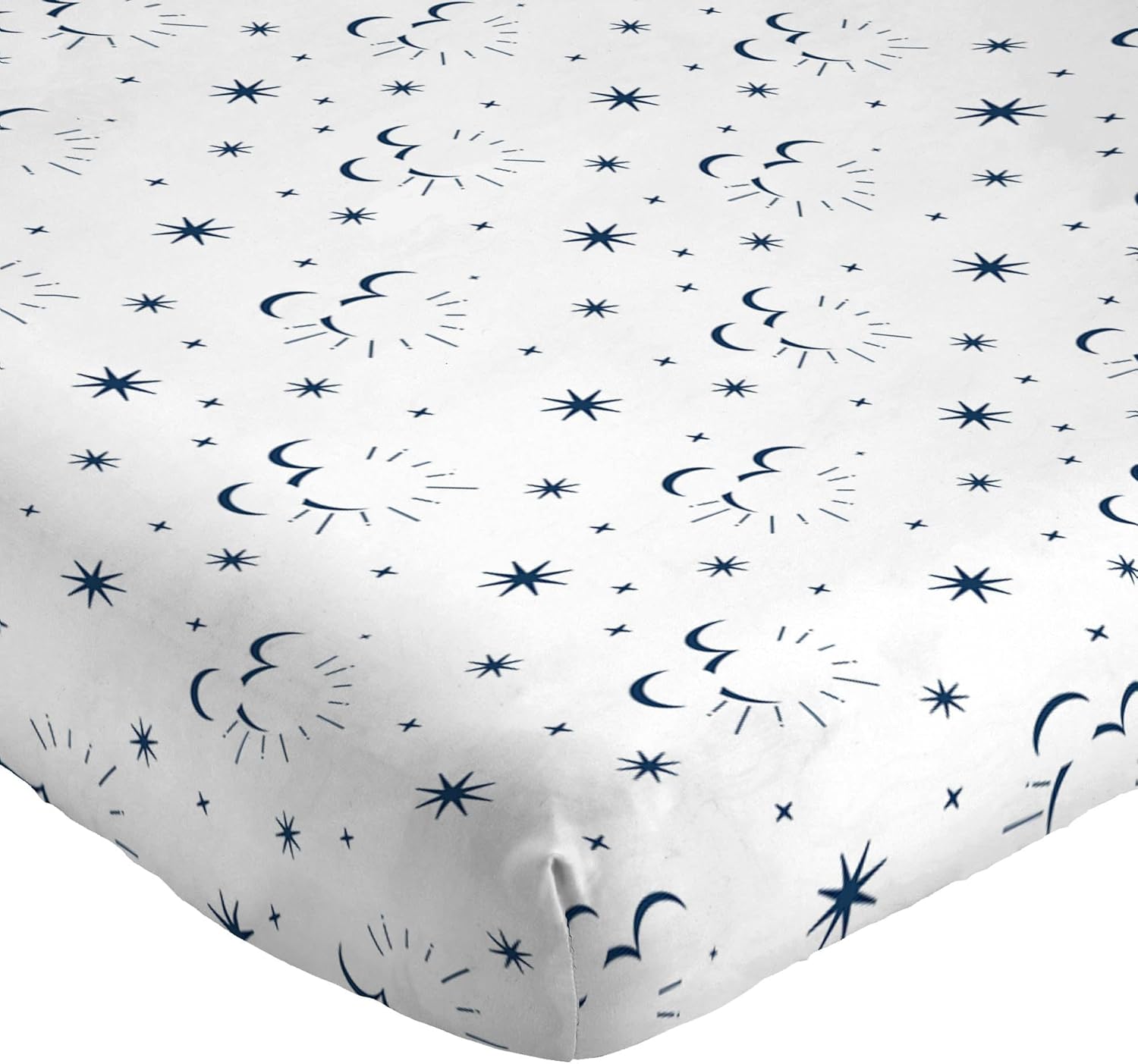 Jay Franco Kids Sheet Set with Fitted, Flat Sheets & Pillow Cover - Ultra-Soft Bedding with Pillowcase for Room Decor, White - Mickey Mouse, 4 Piece King