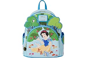 Snow White Princess Loungefly Forest Scene Mini-Backpack