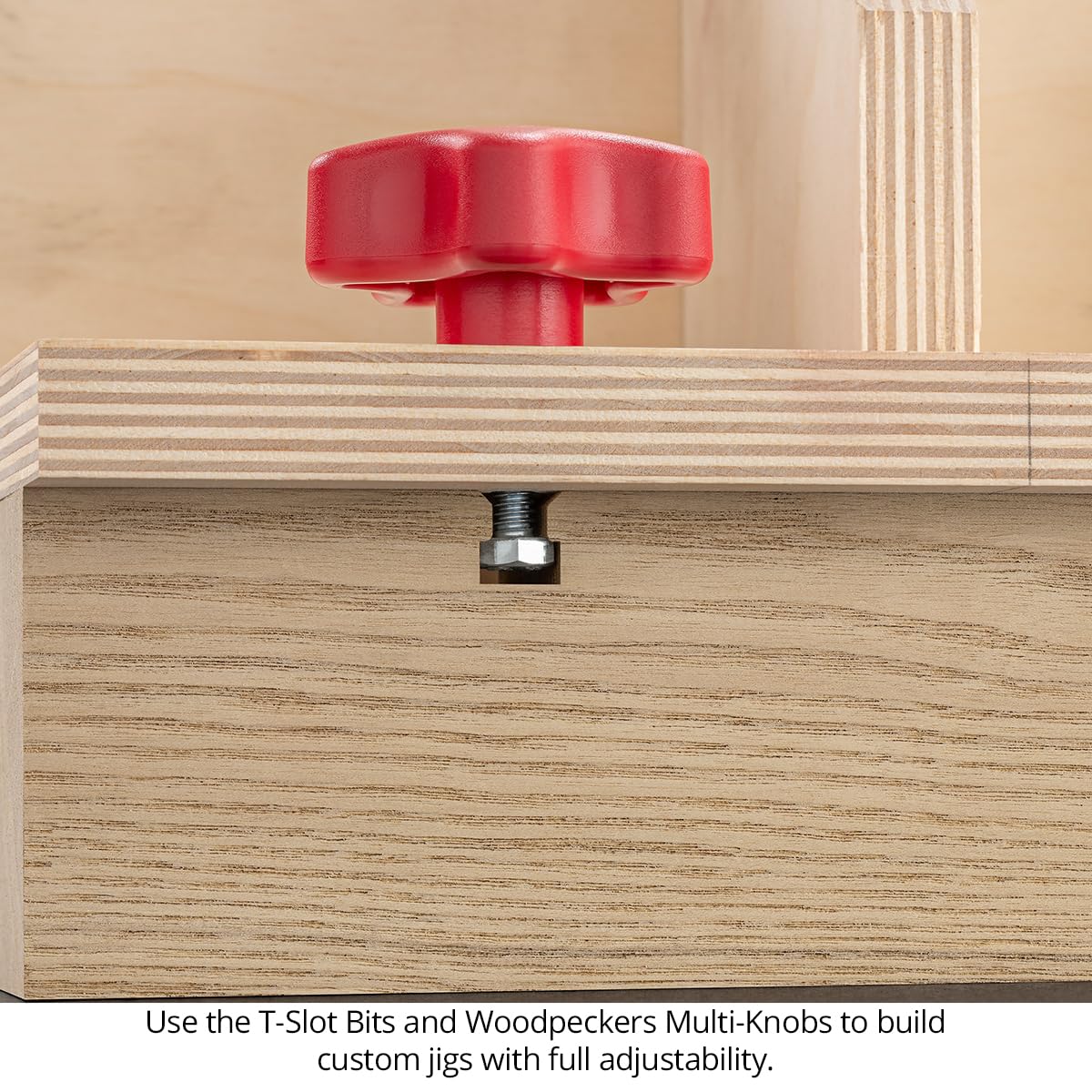 T-Slot Router Bit Set, for Track Saw Track Clamp Slots and 7/16 Hex Head 1/4-20 Hardware Slots, USA Made - USTSSC-2PC