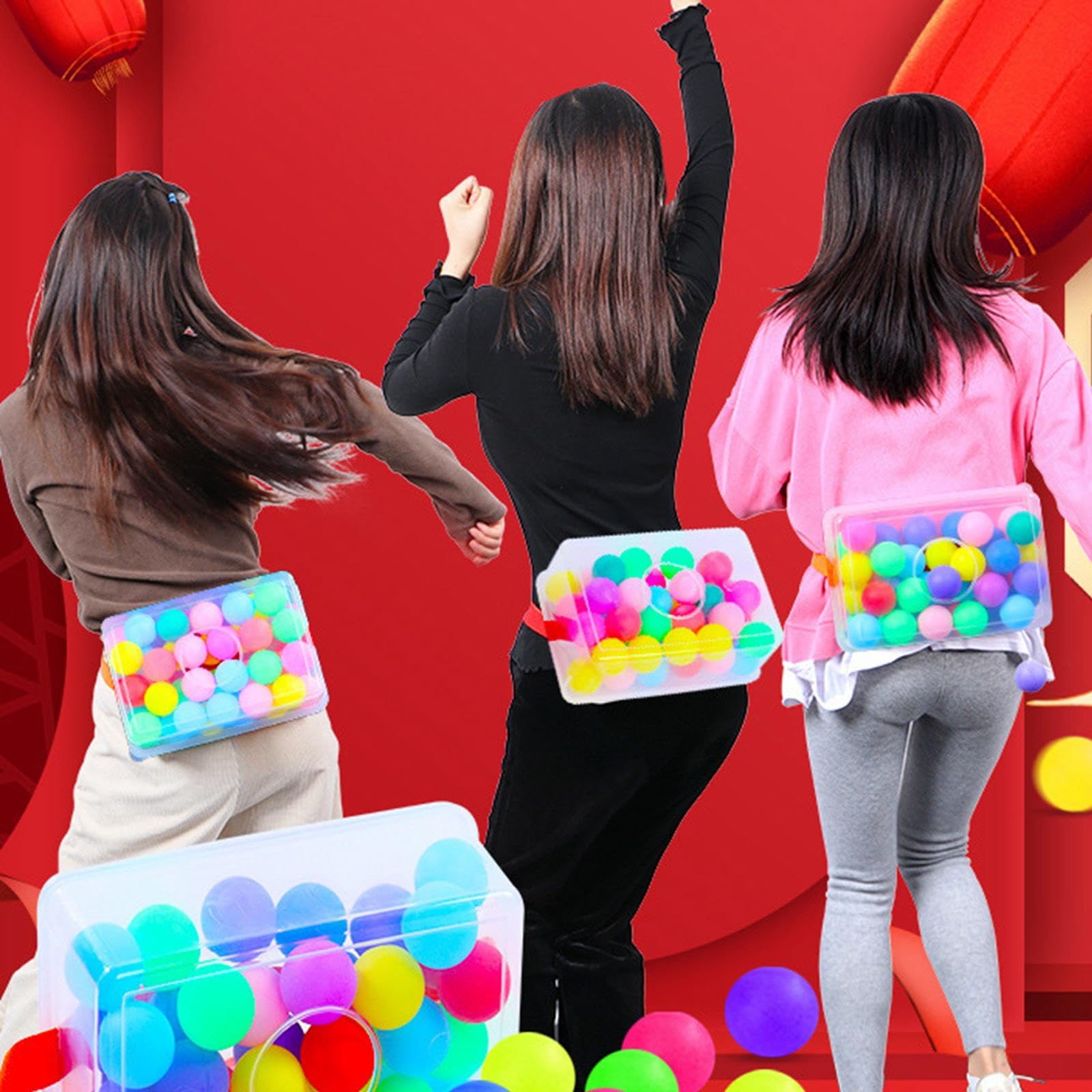 Qianly Gioco di Interazione Genitore-Figlio con Palline Oscillanti, Scosse E Divertimento Sportivo per Tutta La Famiglia, Cinturino Nero