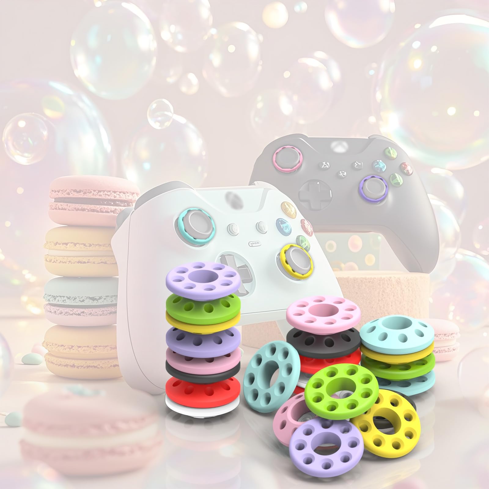 Precision Rings-Aim Assist Motion Control Rings for PS5 PS4 Xbox Series X S Xbox One Xbox 360 Swicth
