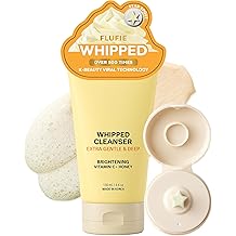 Whipped Facial Cleanser with Vitamin C &amp; Honey &ndash; Brightening, Hydrating, Soothing &amp; Pore Cleansing &ndash; Dermatologist Tested, Anti-Aging, Korean Skin Care &ndash; Clean Beauty, Vegan, Non-GMO &ndash; 4.4 Oz