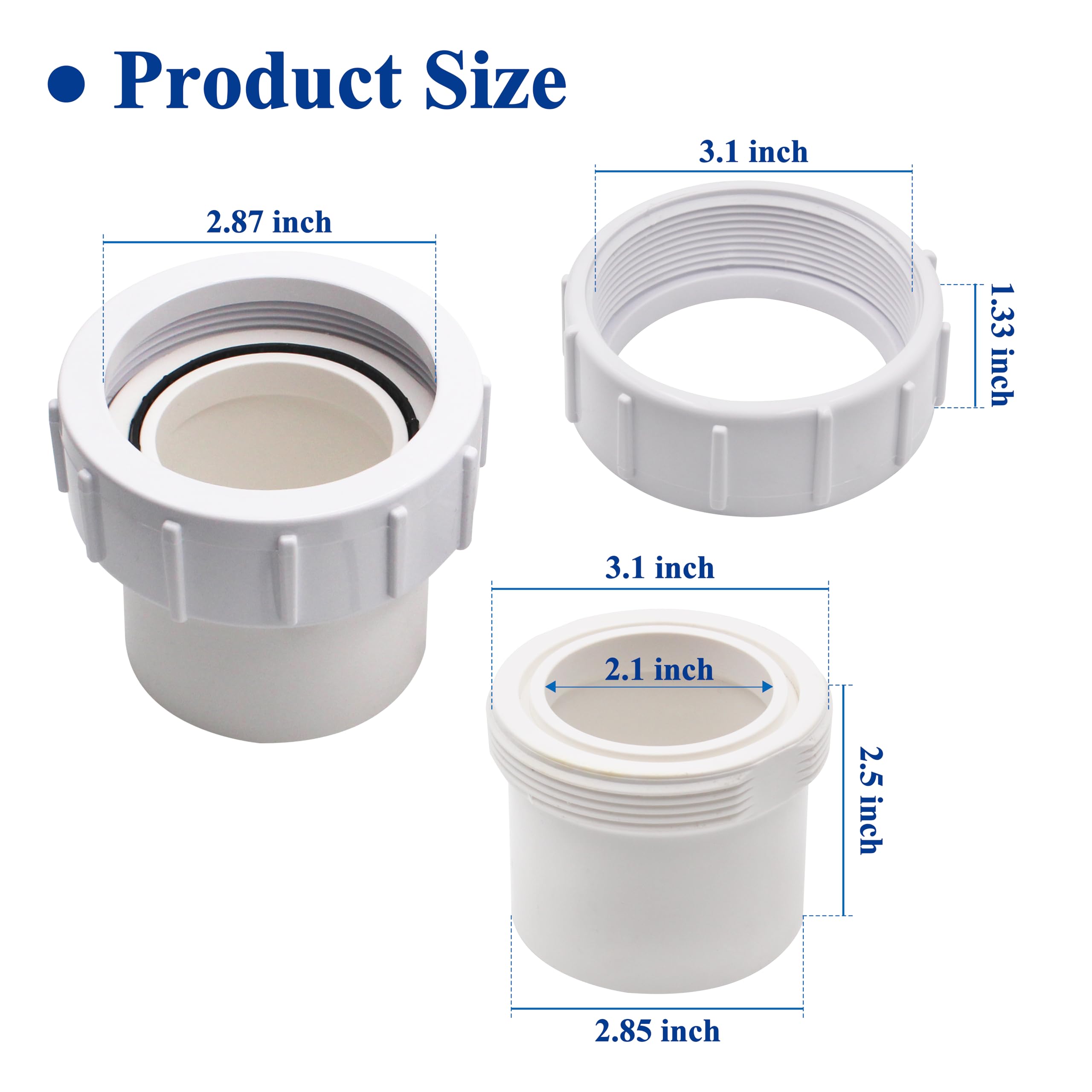 Amazon.com: 178733Z Adapter Union Kit Replacement for EC-160353,EC