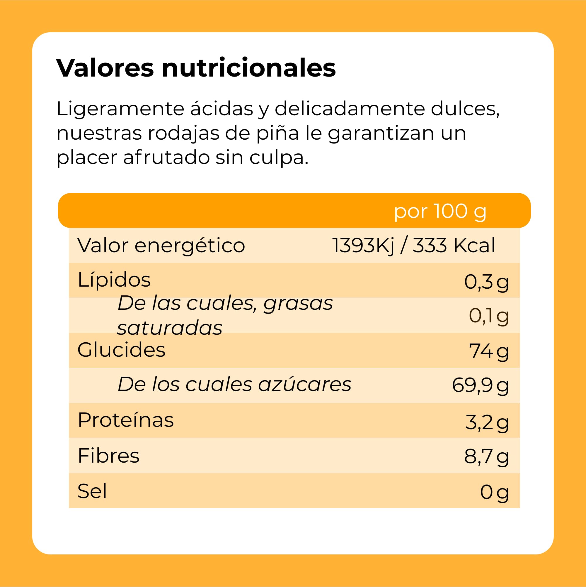 Piña Seca Deshidratada | 1 Kg de Anillos de Piña de Origen 100% Natural | Trozos Sin Azúcar Añadida ni Adicionada | Rodajas Desecadas | Sin Gluten | Vegana y Vegetariana | Dorimed