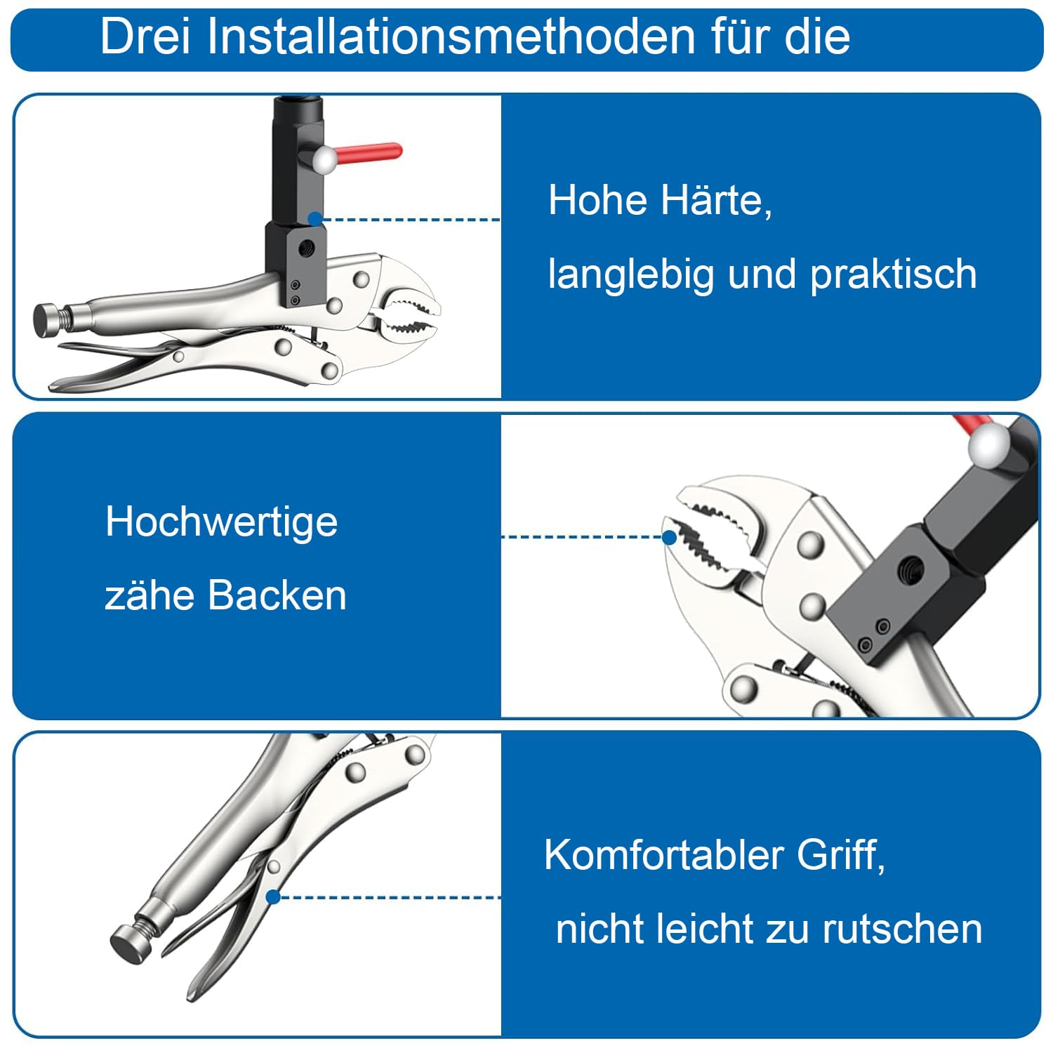 Scheibenbremsrotor-Messgerät mit 0-10 mm Messuhr(0.01mm Auflösung), Auto-Bremsscheiben-Schlagfestigkeitsprüfer, Klemmschraubstock mit 360 ° Flexiblem Arm