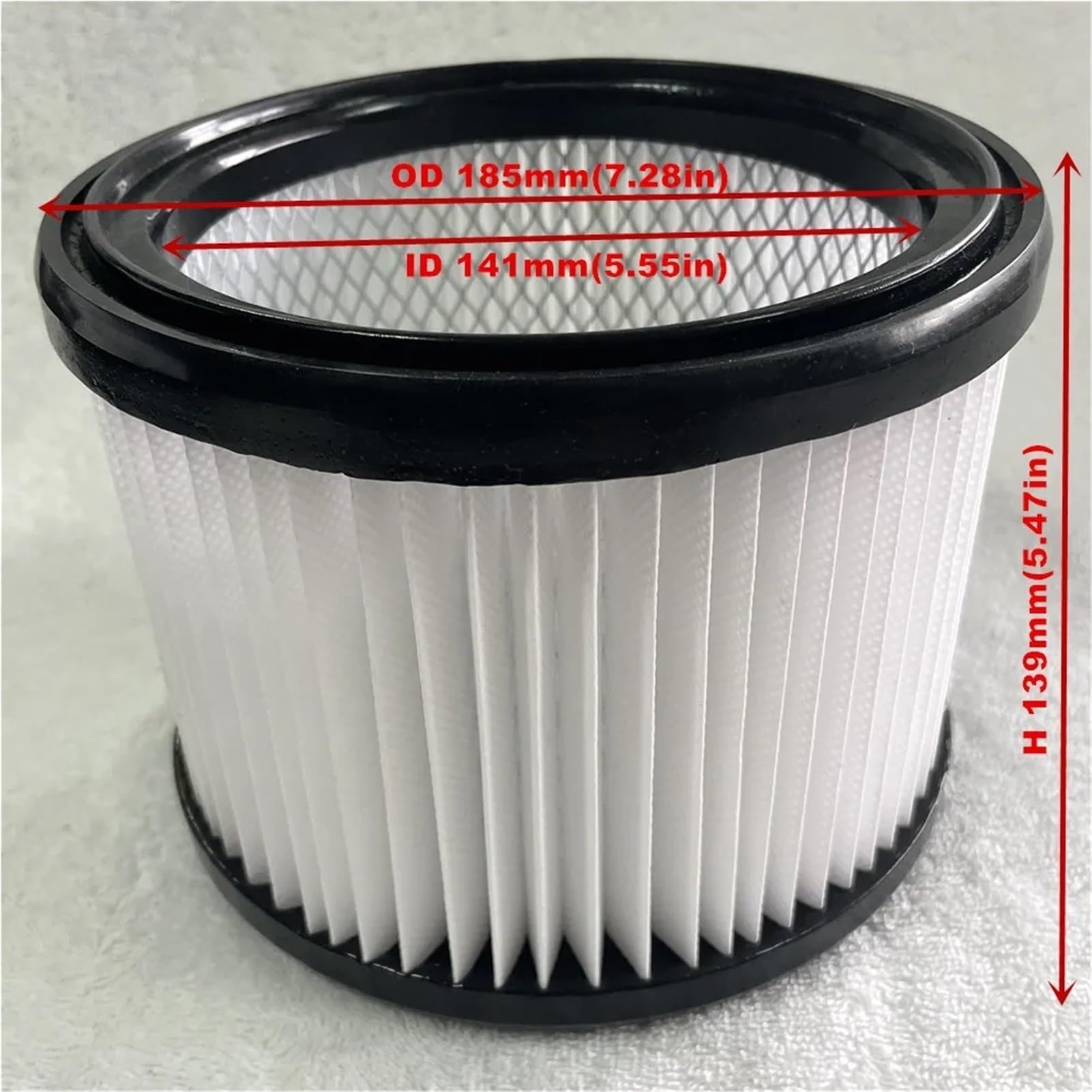 1 X Filter-Ersatz, Kompatibel Mit Bosch, GAS 15/15 PC Staubsaugerfilter