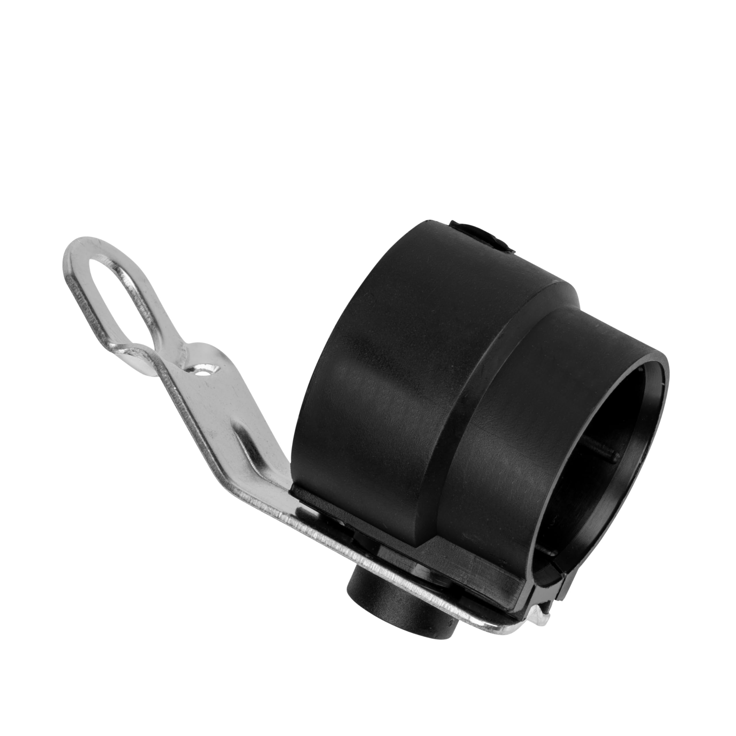 2 Supporti Per Spina Rimorchio 13 E 7 Poli - Porta Connettore Universale In Metallo Nero