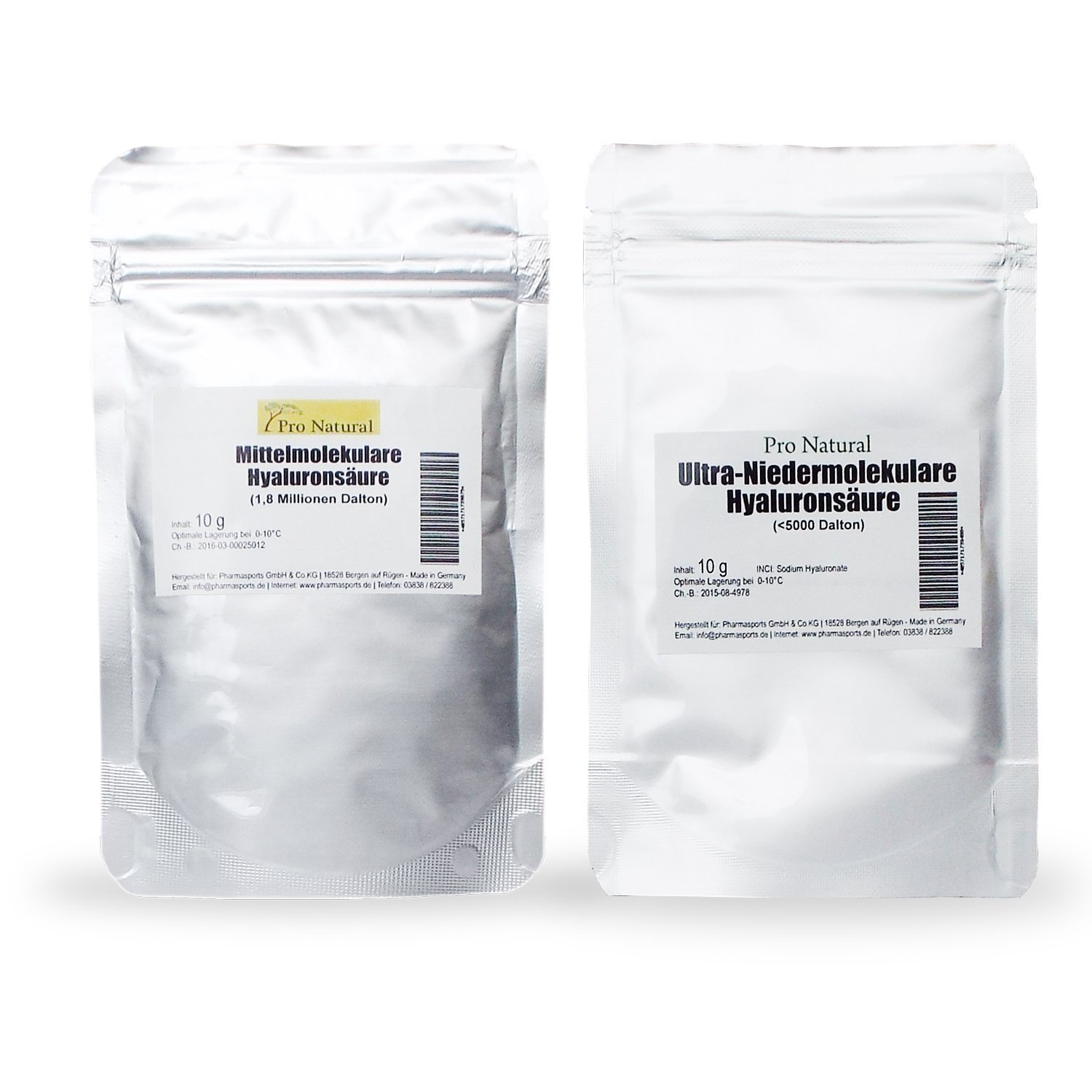 Sala Hyaluronsäure Niedermolekular (1 G Beutel) – Für Cremes Und Lotionen, Mit INCI Hyaluronic Acid