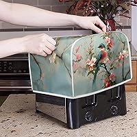 Vista 62 de Marbling Butterfly Print 2 Slice Toaster Dust Cover, Kitchen Small Appliance, Anti Dust and Fingerprint Bread Machine Cover