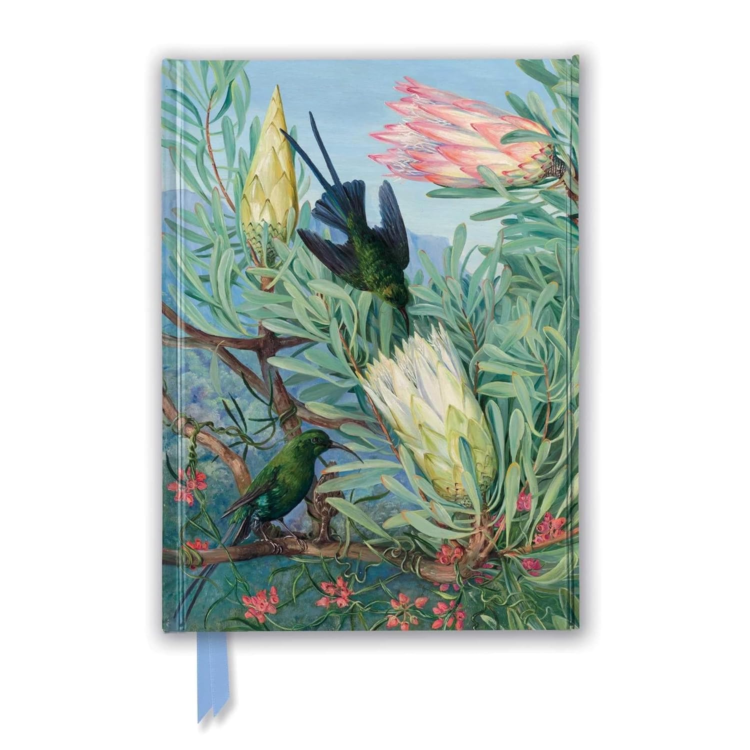 Kew Gardens: Marianne North: Honeyflowers and Honeysuckers (Foiled Journal) (Flame Tree Notebooks)