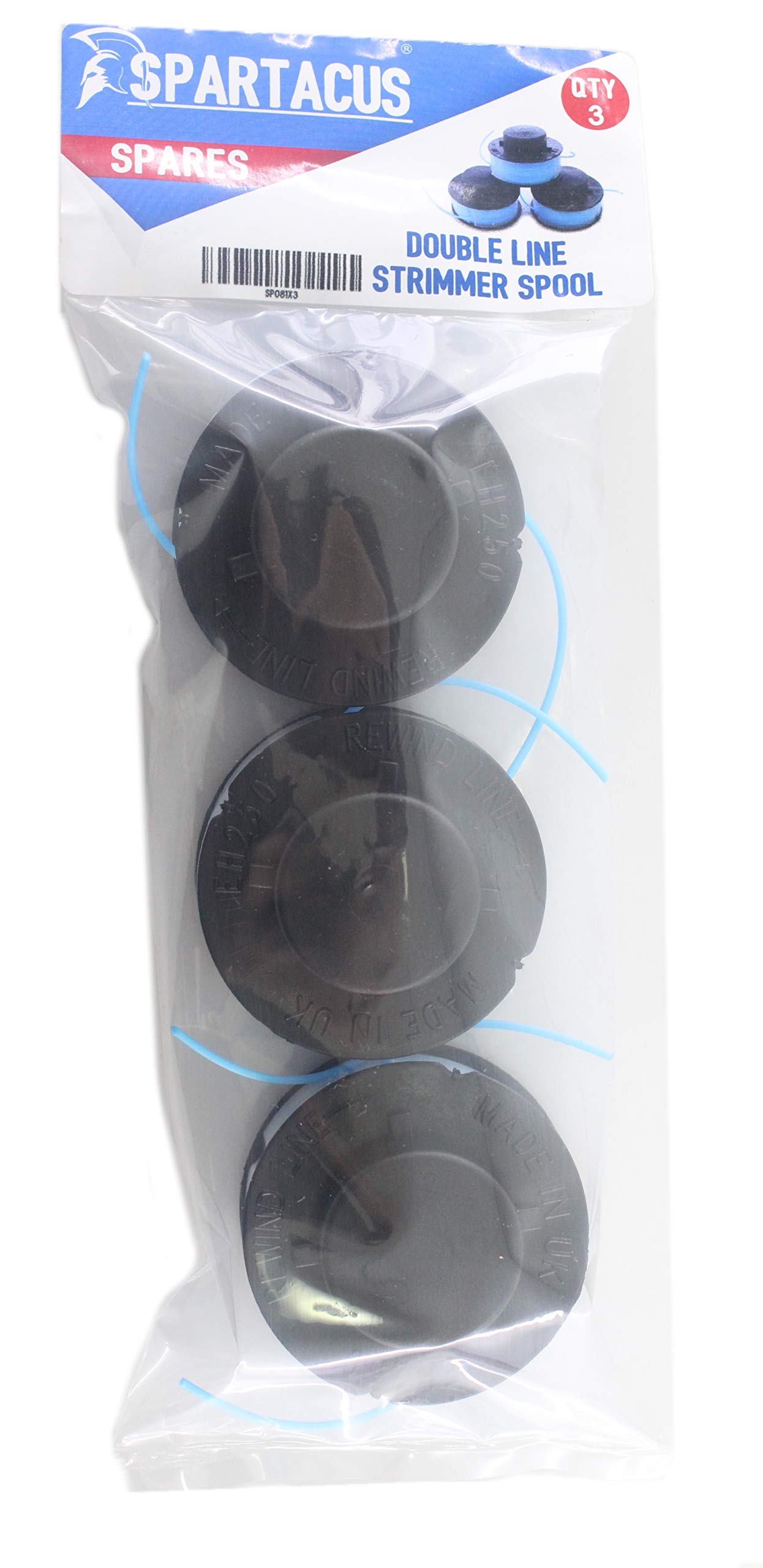 Spartacus3x Strimmer Spool and Line Fits Nu-Tool 217664 400W