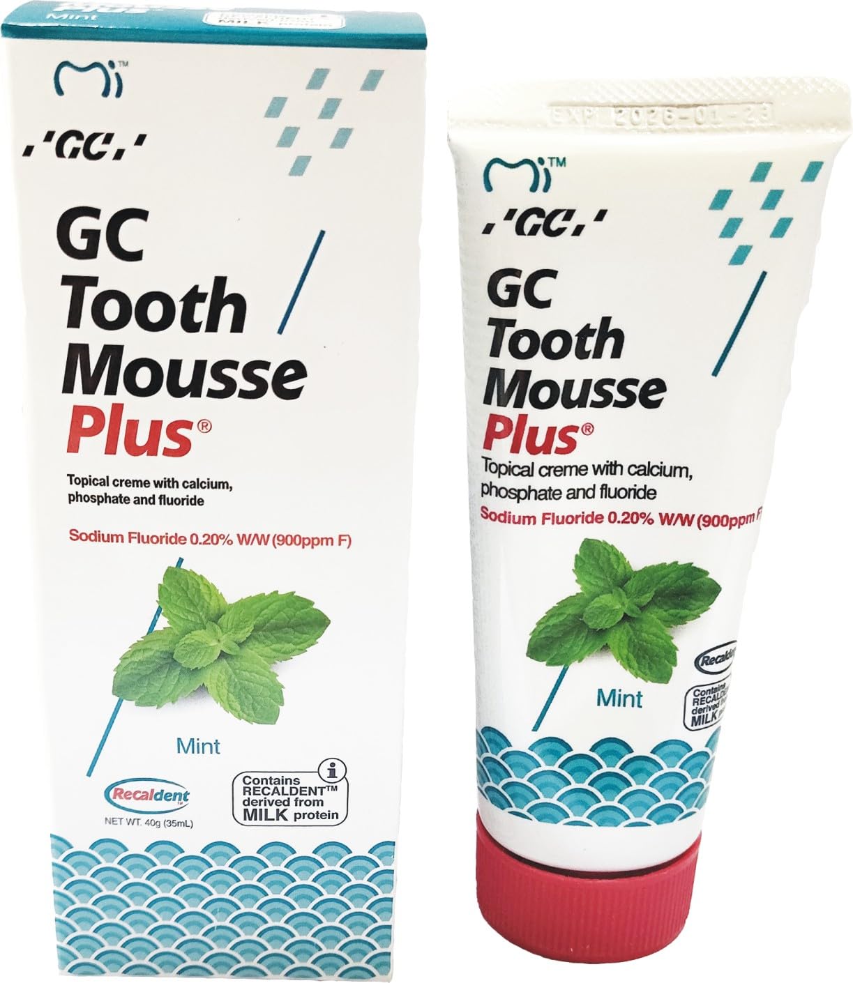 Gc Tooth Mousse plus mint 40gm pack of 1ps (B0CBHTK86M) Amazon Price History, Amazon Price Tracker