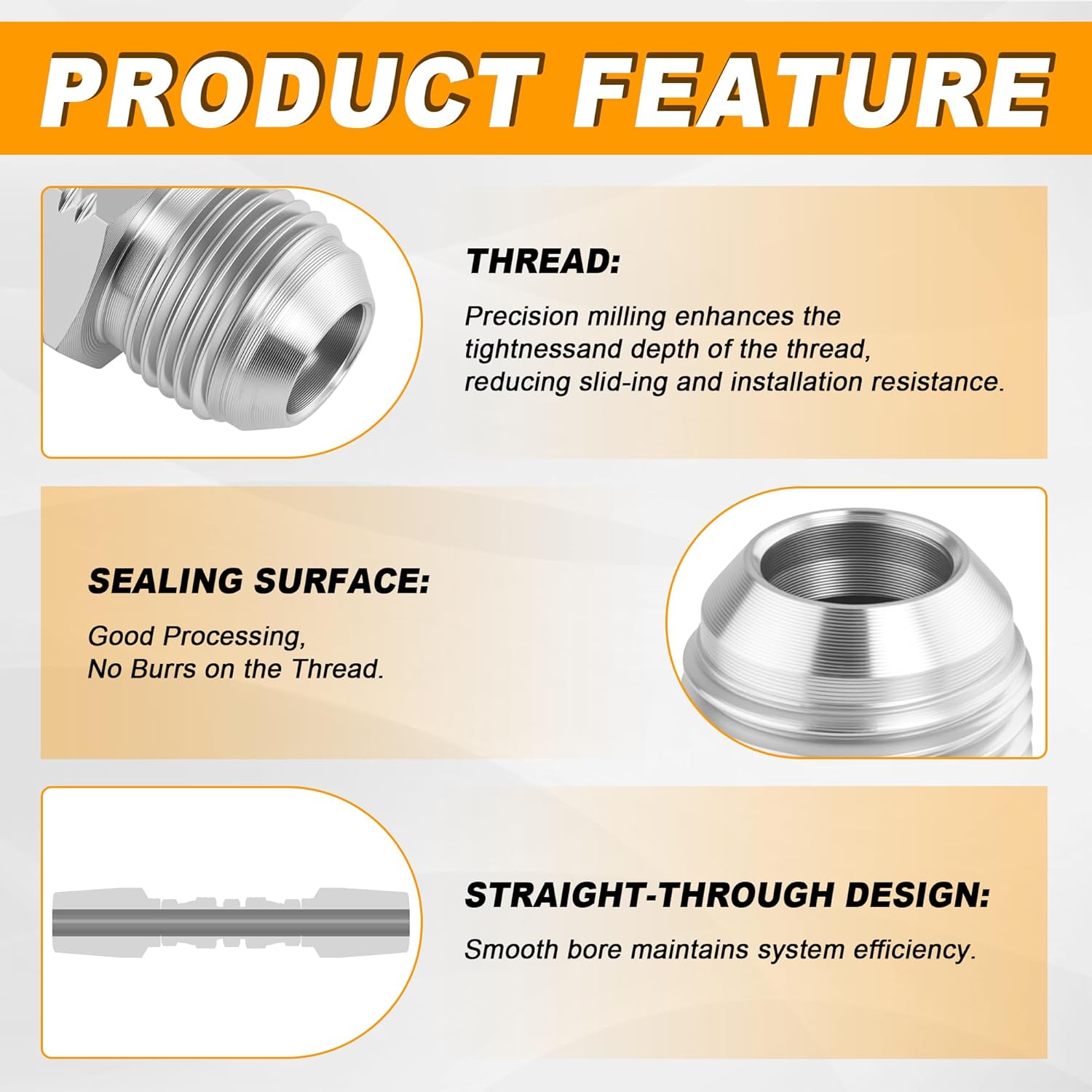 2Pcs 1/4" Hydraulic Hose Field Repair Kit, Dazakoot 1/4" Inner Diameter Repair Parts, Reusable, 2-Wire Reusable Hydraulic Repair Fittings