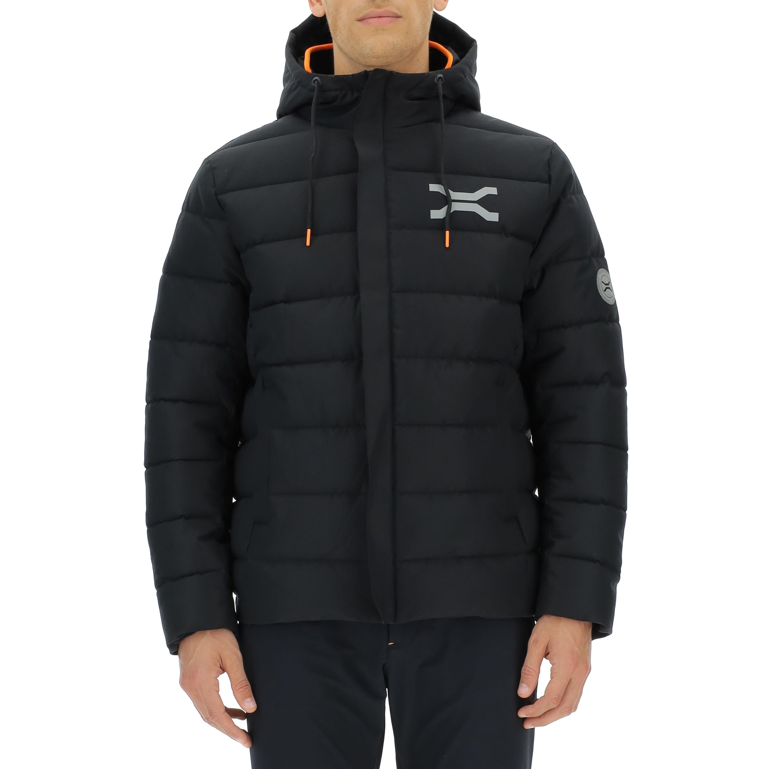 Jeep Xp Men's Padded Technical Jacket Jx23a Coupe Vent Capuche - 8