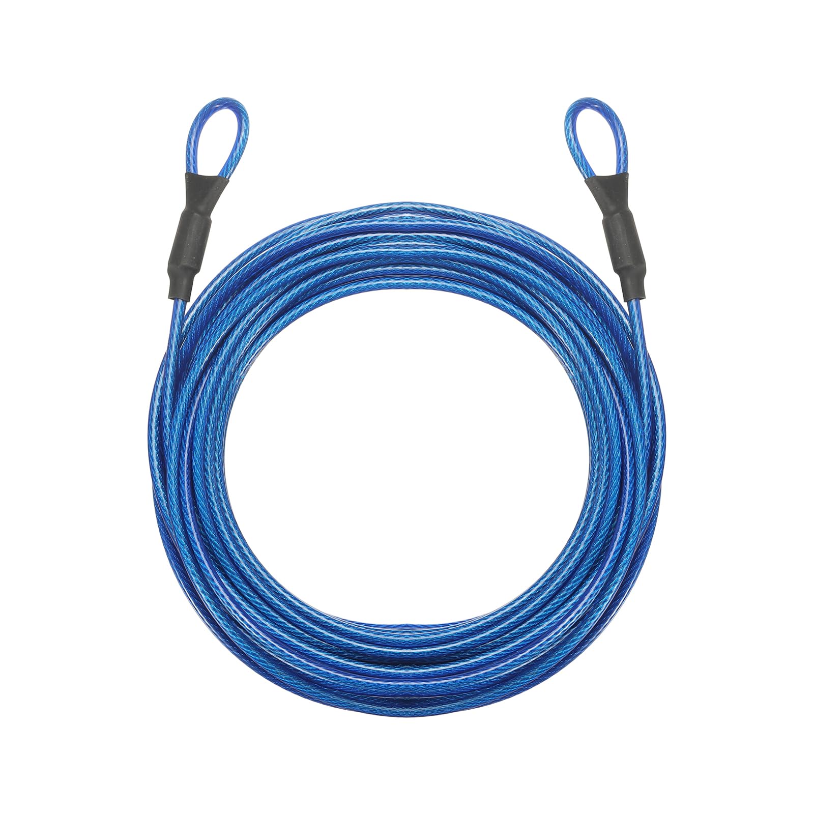PATIKIL Security Cable Lock (3mm x 9m, 29.5ft, Blue) — image 1