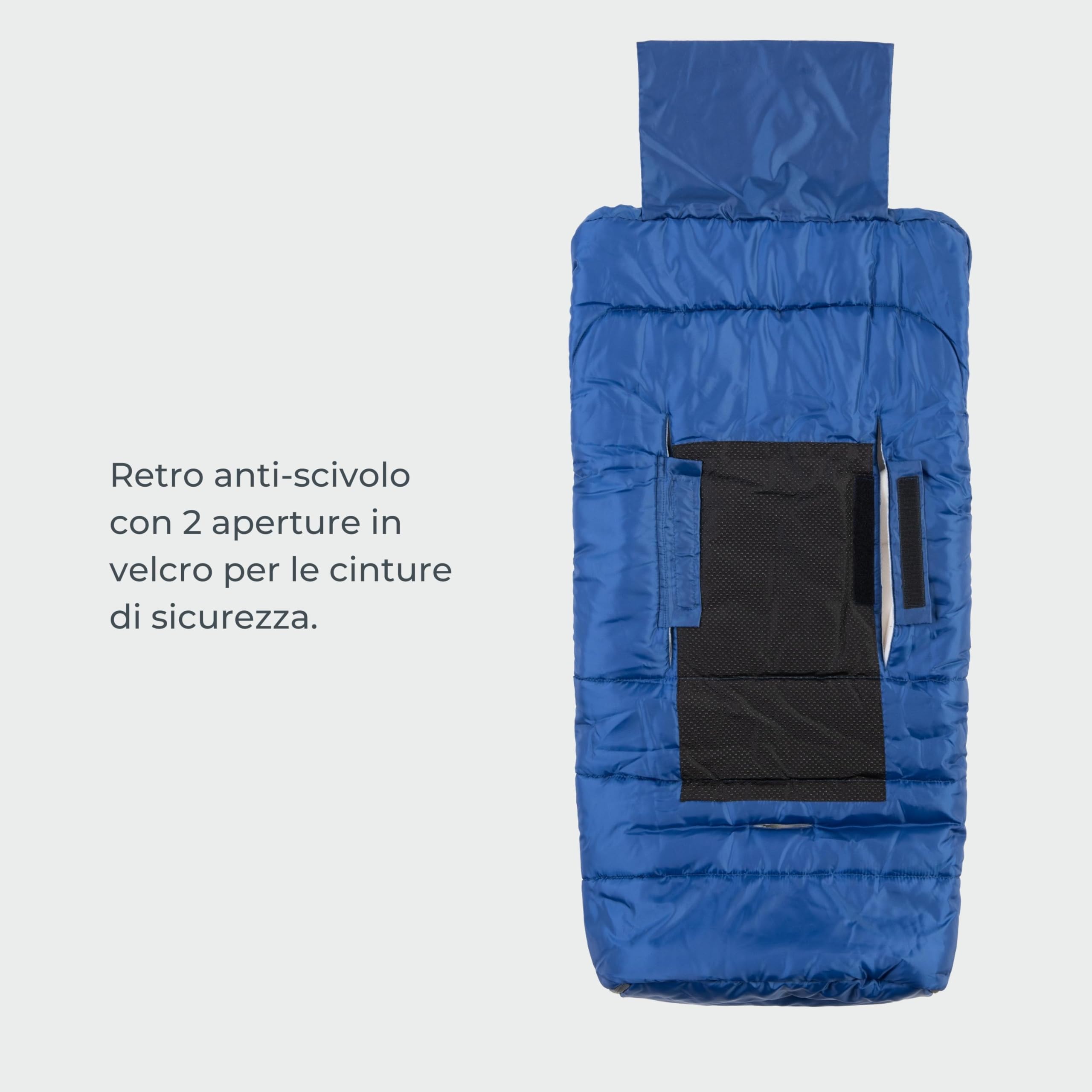 Nuvita 9445 Junior Essential| Sacco Universale per Passeggino | Perfetto per Bambini da 6 a 36 Mesi (100 cm) | Resistente a Temperature Fino a 0°C, anti Vento e Pioggia