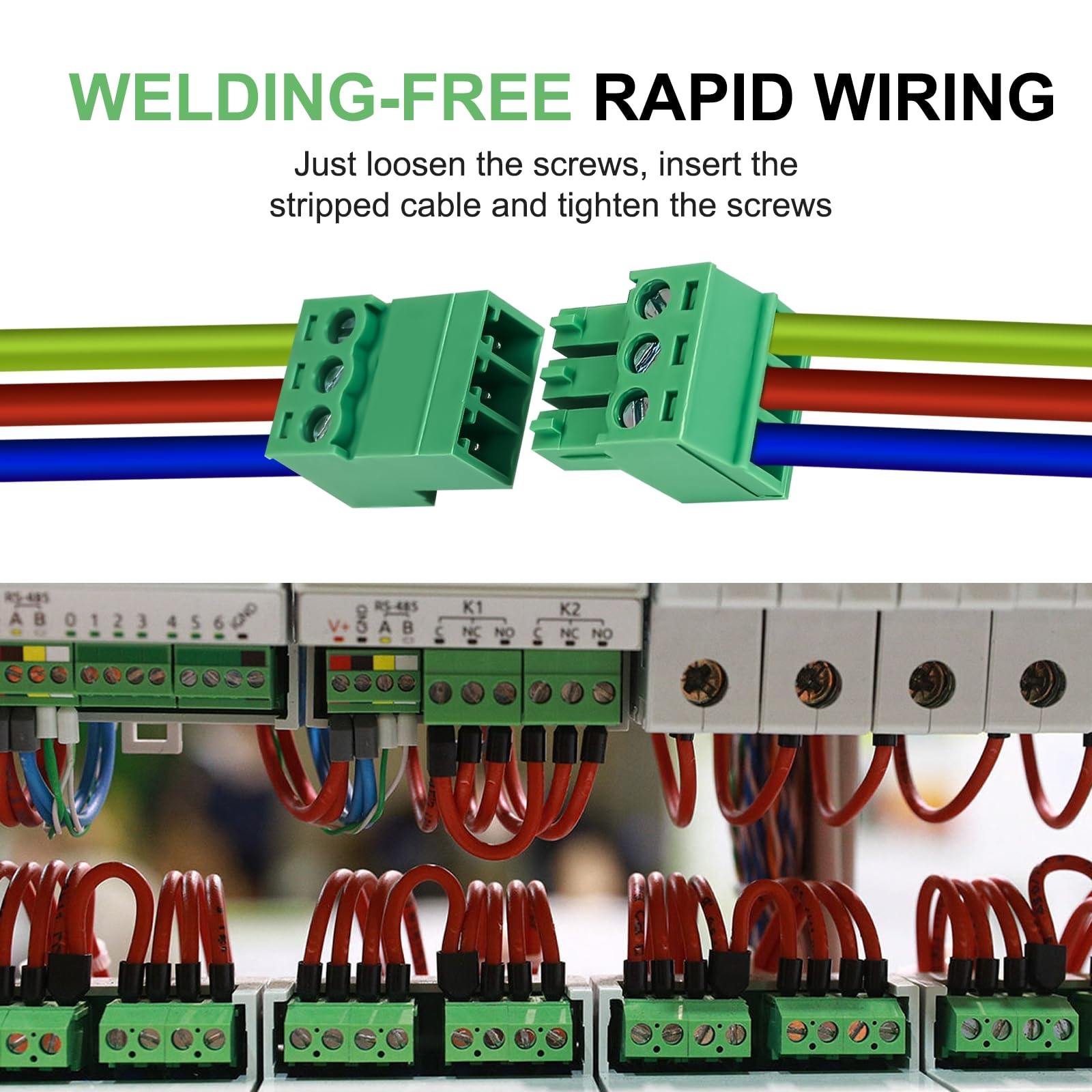 Screw Terminal Blocks - 2 Pin Connectors -7