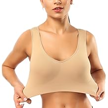 Sports Bras for Women, Seamless Comfortable Yoga Bra with Removable Pads