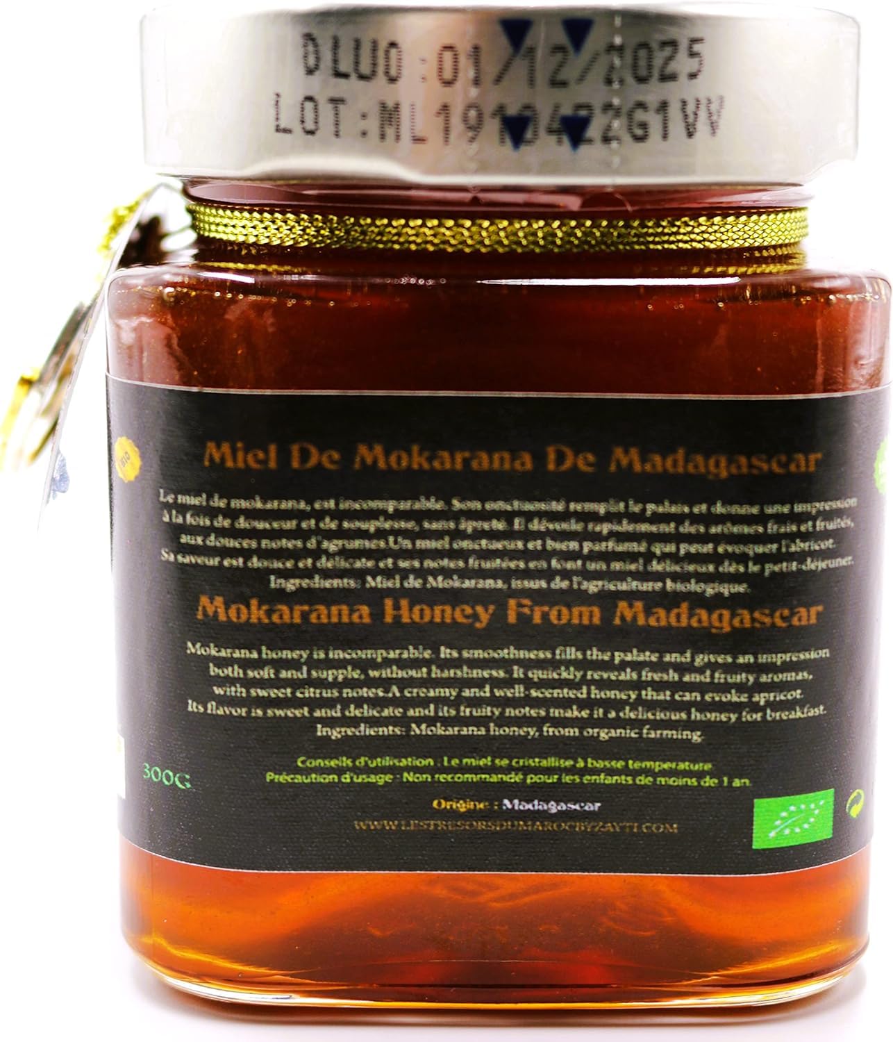 Mokarana honey from Madagascar - 300g - 100% Natural, Harvested in the Anosy region, south of Madagascar.