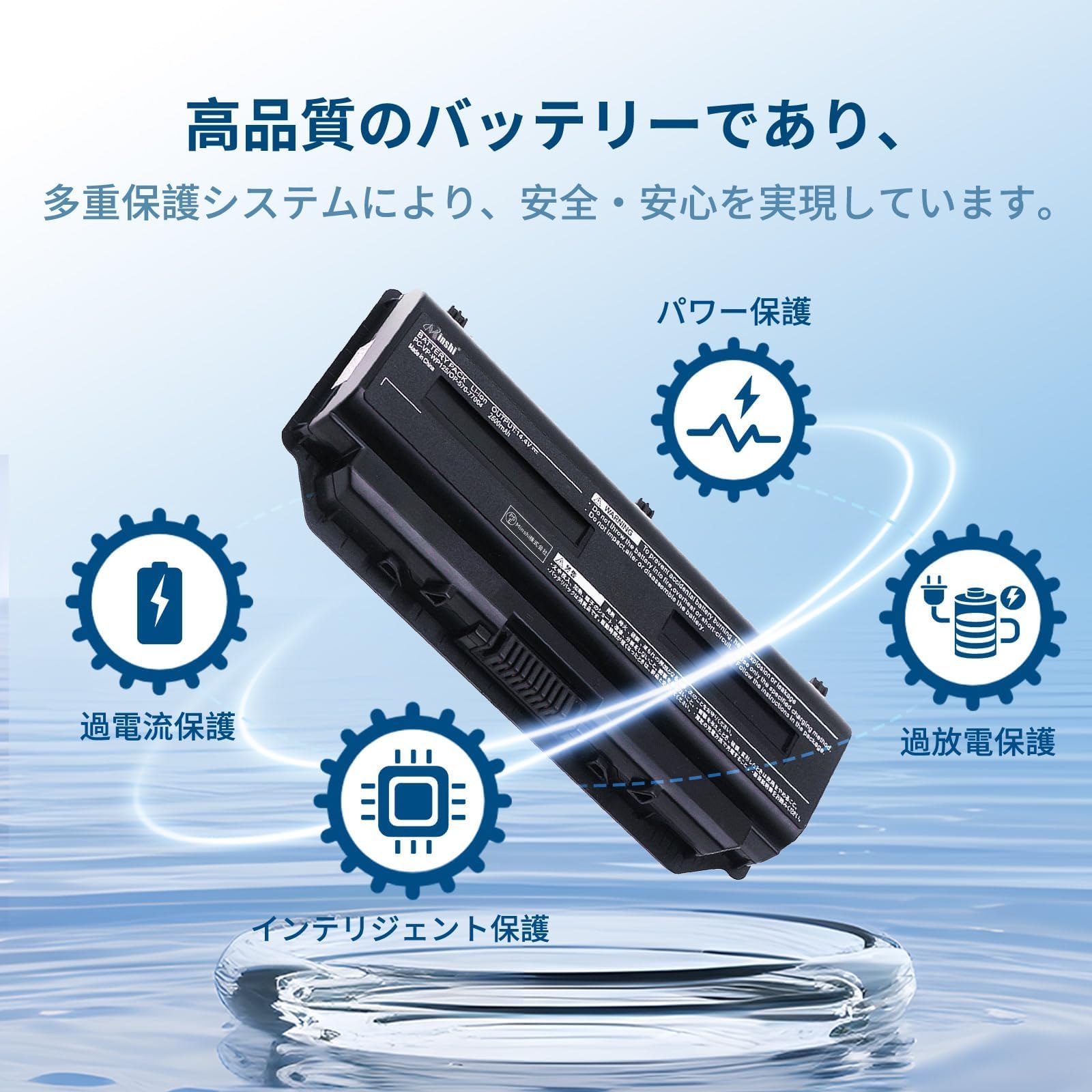 Amazon.co.jp: NEC対応 PC-VP-WP125 / OP-570-77004 LaVieLシリーズLaVieGタイプL 14.4V  2600mAh交換用バッテリー 適用 ノートパソコン 互換 バッテリー : パソコン・周辺機器