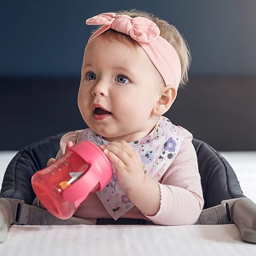 Miniatura 4 de Baberos para bebé, paquete de 10 baberos tipo bandana para bebés para niños y niñas, baberos absorbentes para babear y dentición