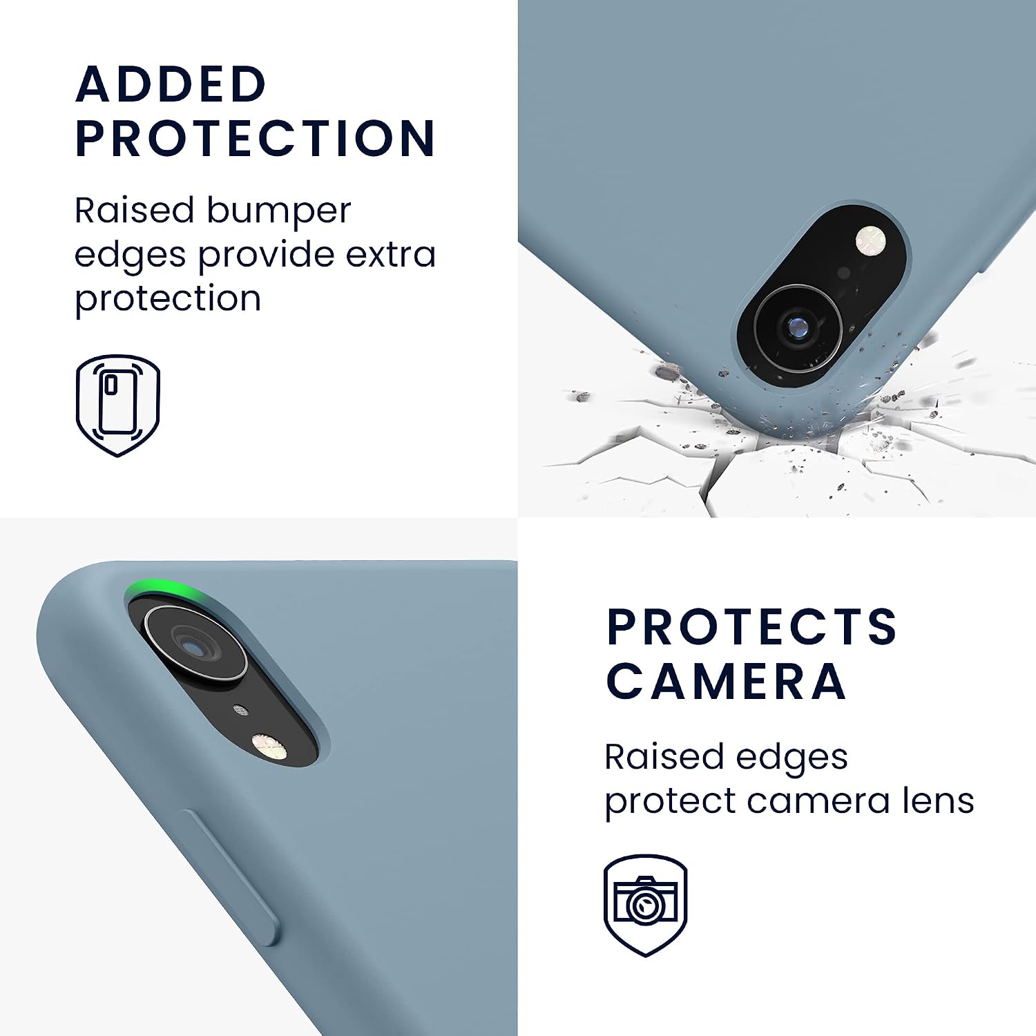 kwmobile Case Compatible with Apple iPhone XR Case - TPU Silicone Phone Cover with Soft Finish - Arctic Night