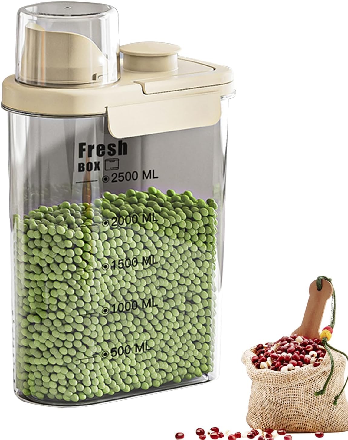 Crobat BPA Free Airtight Plastic Food Storage Containers With Lid For ...