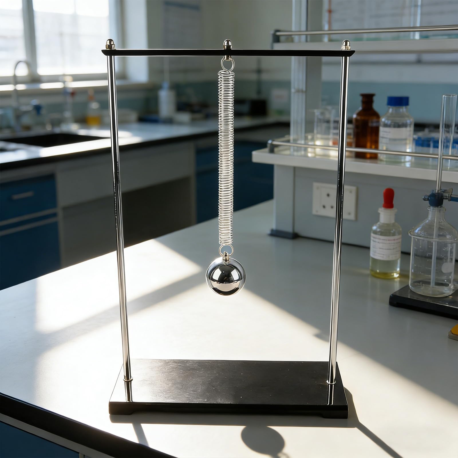 Laborausrüstung für pädagogische Physik, Metallfedervibrator für wissenschaftliche Experimente und Demonstrationen, Schullaborbedarf