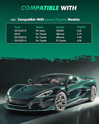 Miniatura 1132 de Kits de frenos y rotores, rotores de freno SCITOO y 8 pastillas de cerámica para 08-12 para Chrysler Town & Country, 08-12 para Dodge Grand Caravan