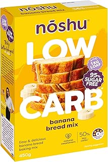 Noshu 95% Sugar Free Banana Bread Mix 450g