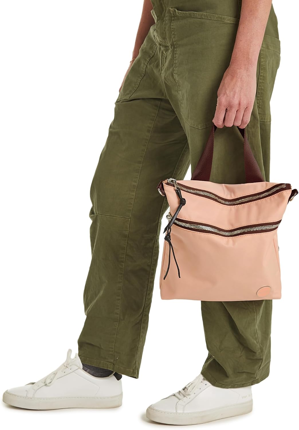 shortyLOVE Amuse Crossbody Bag - Womens Stylish Nylon Everyday Handbag with 55" Adjustable Removable Strap