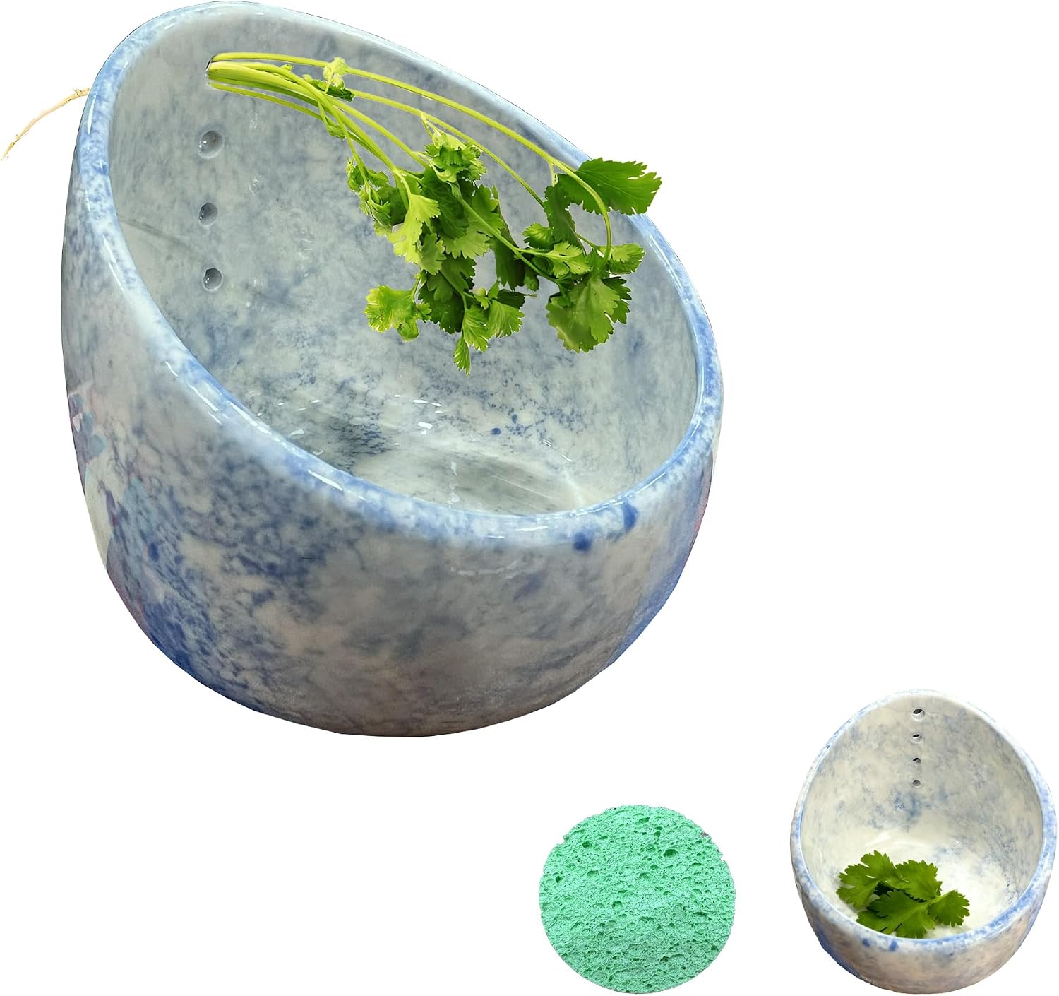 Herb Stripper Bowl, Herb Stripper (Green)